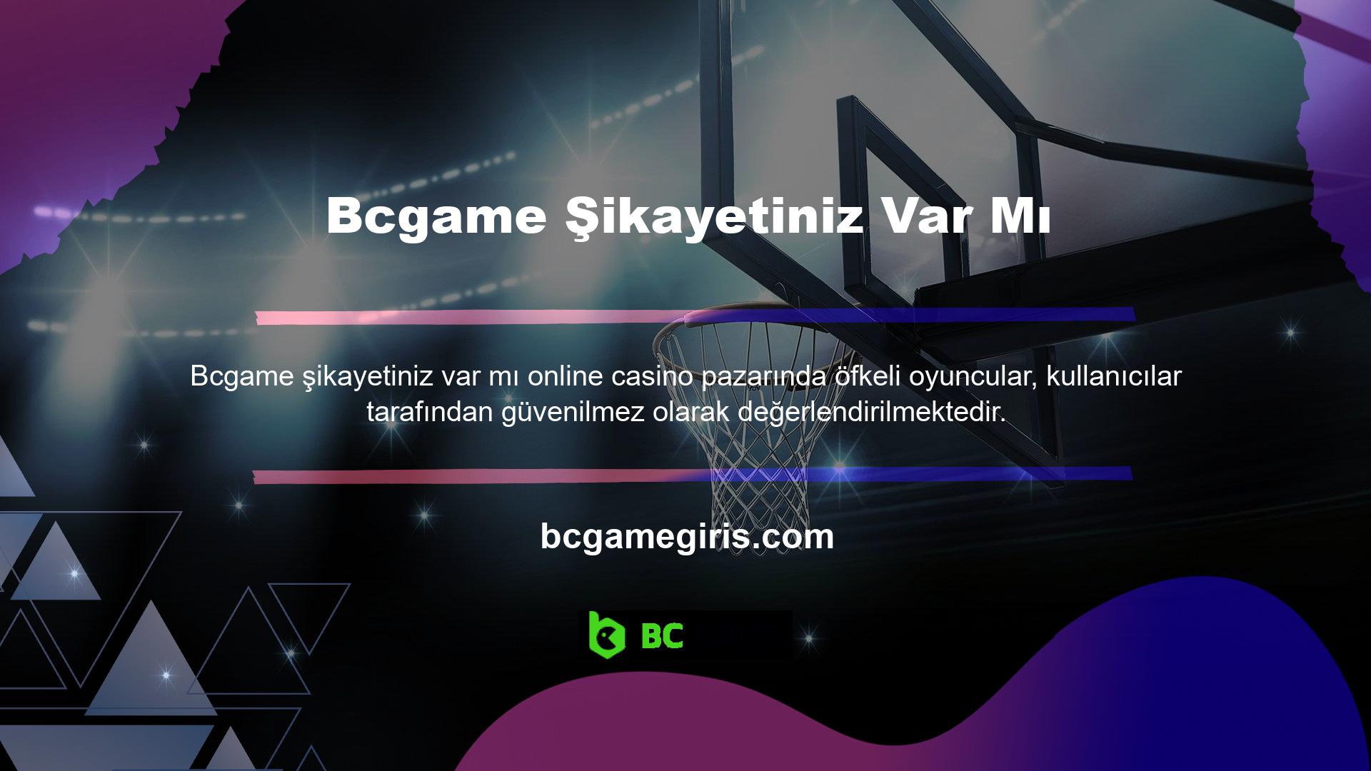 Bcgame web sitesi ile ilgili bir şikayetiniz mi var? Biz üyeleri bilgilendiren ve sorunları çözen gerçek zamanlı bir destek hizmetiyiz